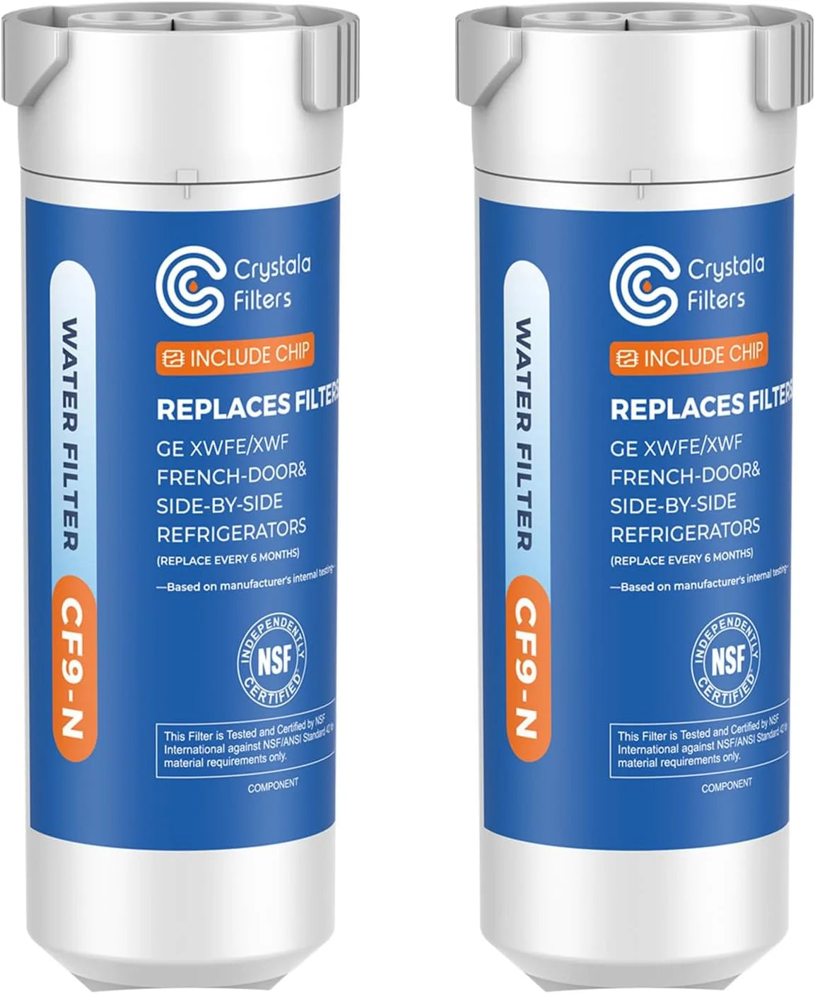 New Arrivals Filters XWFE (Built-in CHIP) Refrigerator Water Filter 2-Pack " For Home Projects