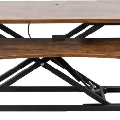Alternative view of New Arrivals 32 inch Desk Converter, K Series, Height Adjustable Sit to Stand Riser, DESK-V000K