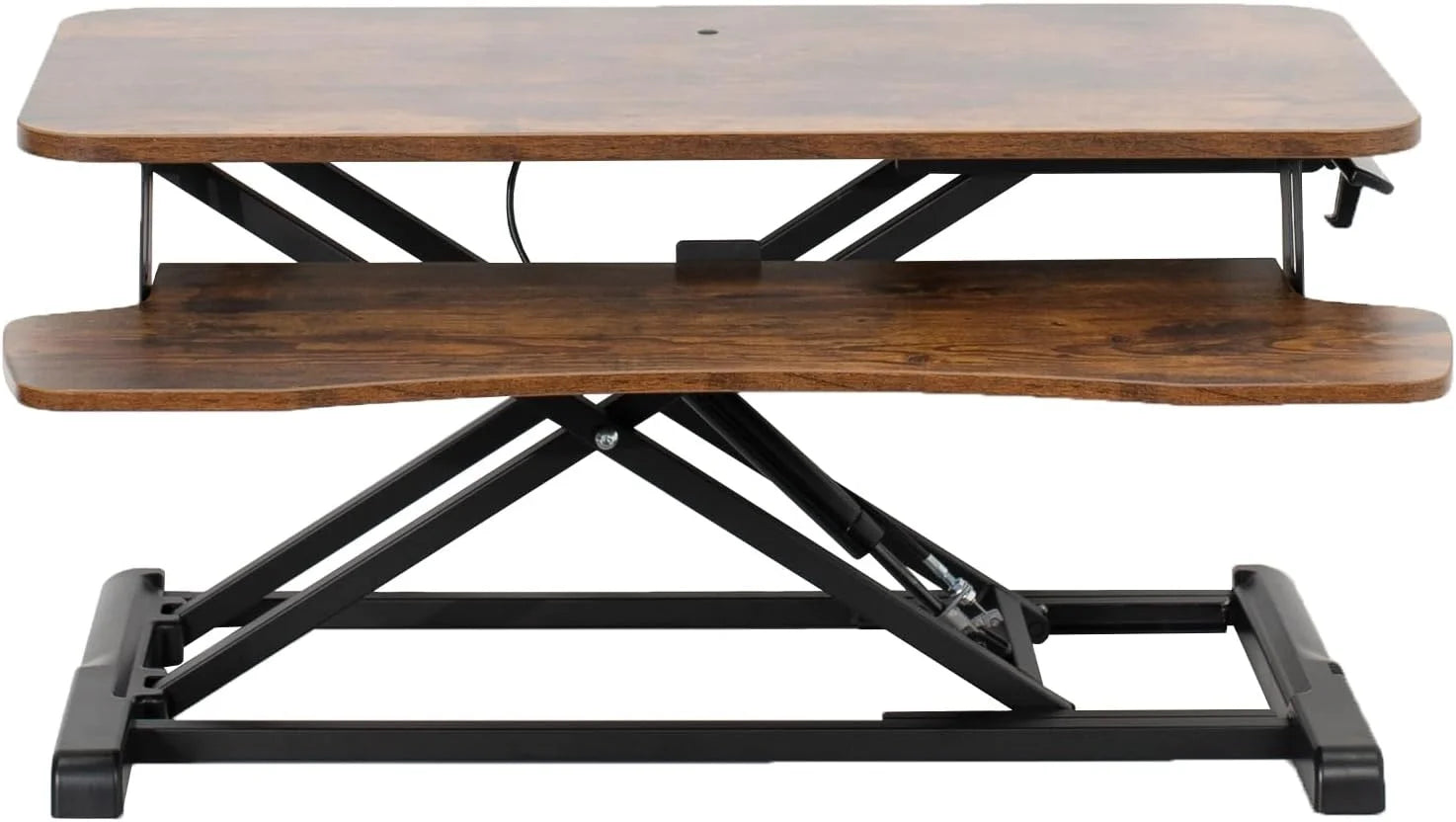 New Arrivals 32 inch Desk Converter, K Series, Height Adjustable Sit to Stand Riser, DESK-V000K - Image 2