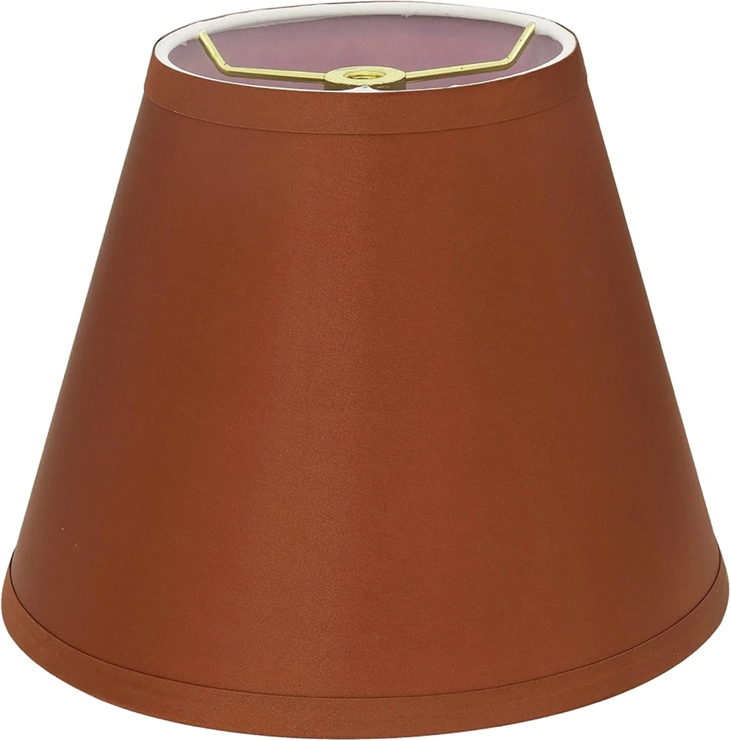 New Arrivals Creative 32622 Transitional Empire Shape Spider Construction Lamp Shade in Cider Brown - Image 7