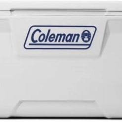 Coleman Marine Cooler with Fully Insulated UV Guard Lid & Body, Keeps Ice for 3+ Days, 52qt/100qt Wheeled/120qt Options bifanuoyard