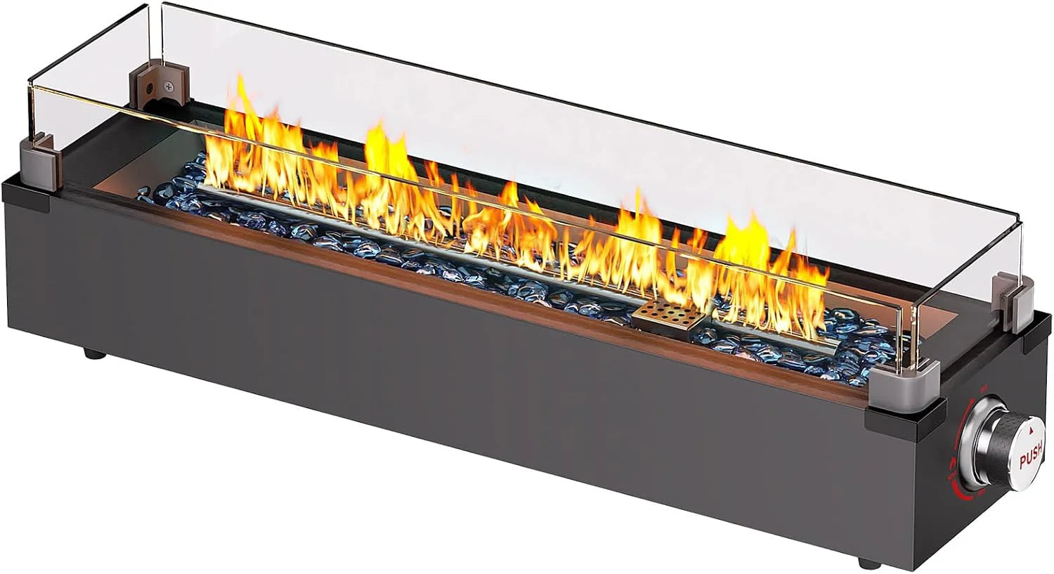 Ciays Large Propane Fire Pit 19 Inch, Gas Fire Pit with Grill Grate, Folding Legs, 58, 000 BTU bifanuoyard - Image 6