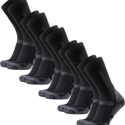 Alternative view of New Arrivals ENDURANCE Hiking Socks, Merino Wool, Anti-Blister, 3 & 5-Pack