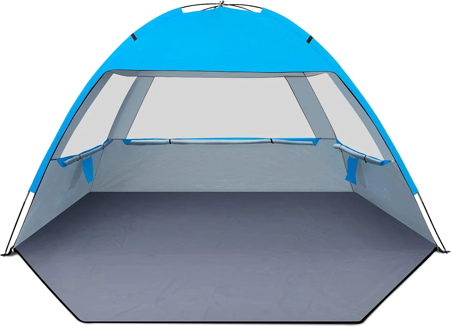 Gorich Beach Tent Sun Shelter for 3/4/6/8/10 Person with UPF 50锛?UV Protection, Lightweight & Easy Setup Beach Shade bifanuoyard - Image 14