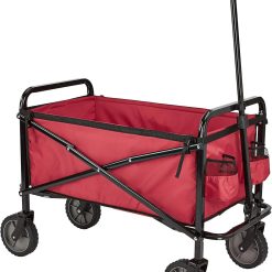 New Arrivals Collapsible Heavy Duty Utility Wagon for Outdoor Sports, Camping, 265 Pounds Capacity