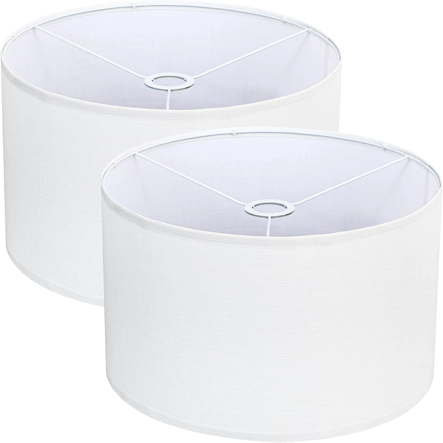 New Arrivals Drum Lamp Shades Set of 2 16 Top x 16 Bottom x 10 High