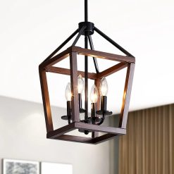 Alternative view of New Arrivals Farmhouse Chandelier, Modern Hanging Pendant Lighting