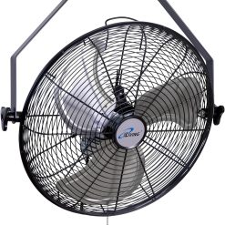 New Arrivals 18 Wall Mounted Fan – 6360 CFM, 3-Speed, Industrial Grade, Commercial/Residential