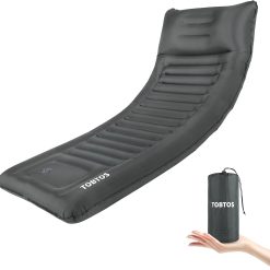 New Arrivals Double Sleeping Pad for Camping, Extra Thick 6 Camping Mattress 2 Person with Pillow Built-in Foot Pump
