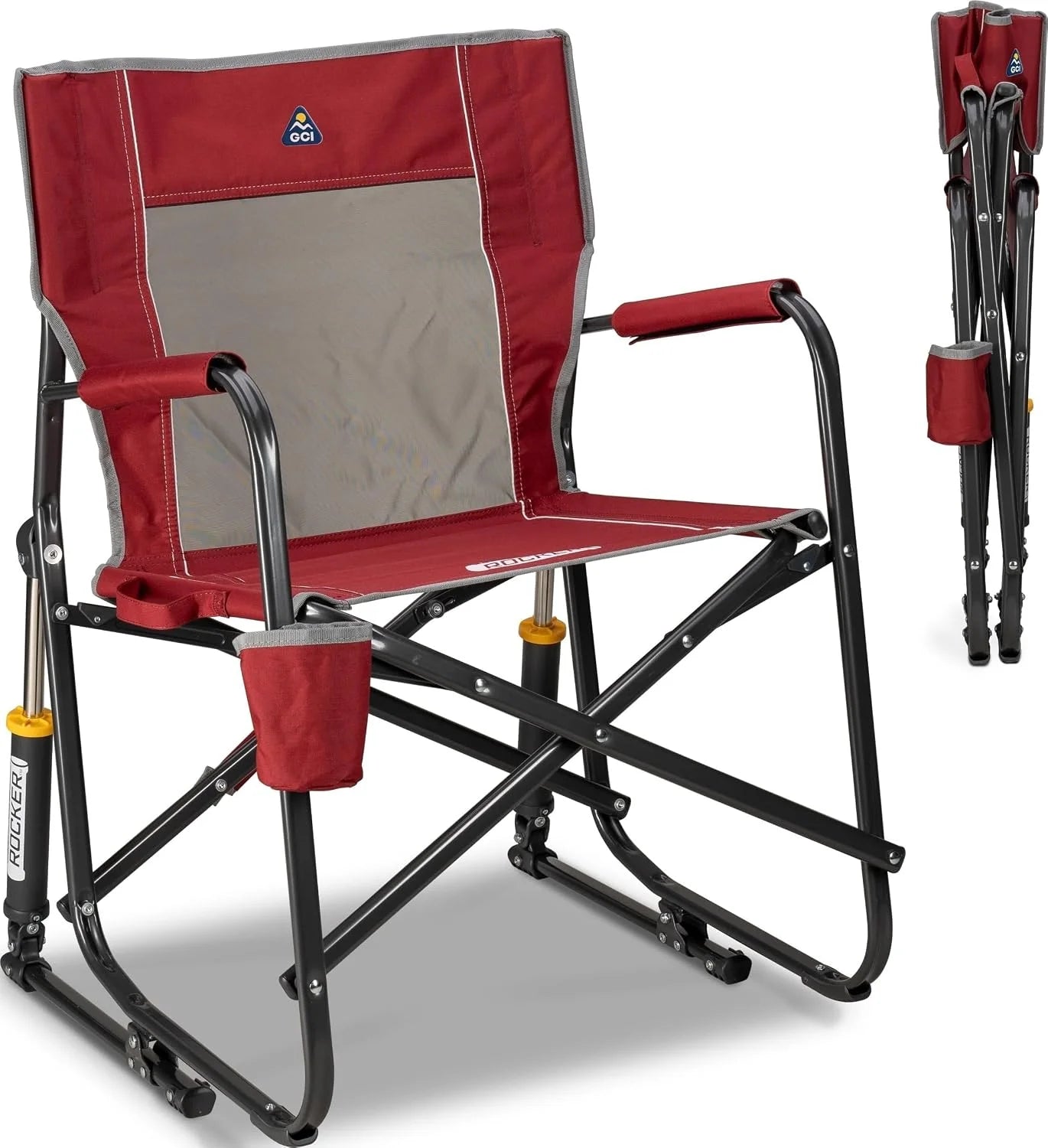 New Arrivals GCI Outdoor Freestyle Rocker Camping Chair " Cinnamon - Image 15