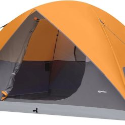 Amazon Basics Camping Tent, 3-Season Dome Design with Rainfly bifanuoyard