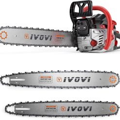New Arrivals 63CC Gas Chainsaw with 20-Inch and 18-Inch Bars
