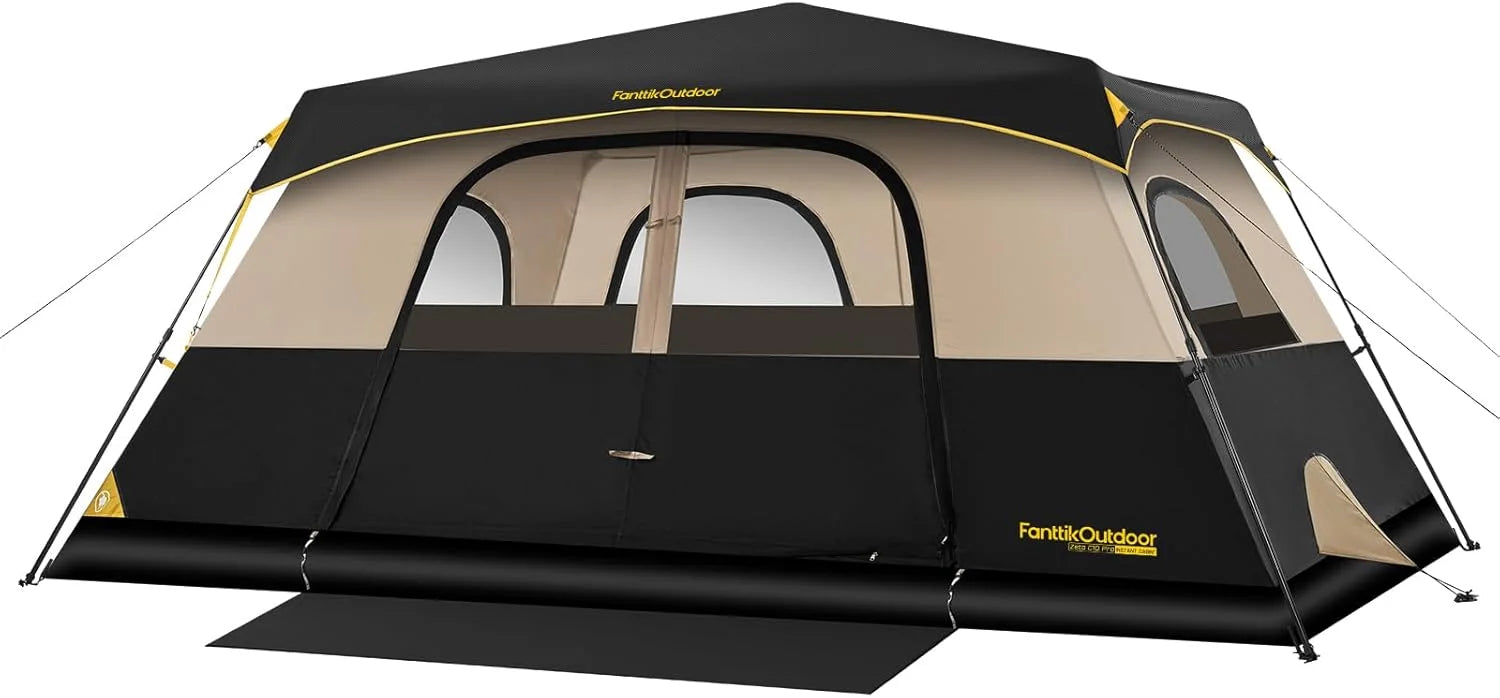 FanttikOutdoor 4/6/8/10 Person Instant Tent for Camping Setup in 60s, Camping Tent with Rainfly & Windproof bifanuoyard - Image 4