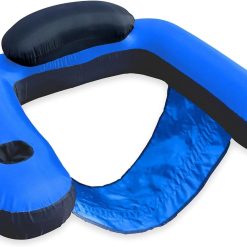 New Arrivals Original Fabric Covered Inflatable Pool Lounger, with Comfortable Sling Seat