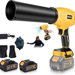 Alternative view of Blower Cordless, Powerful Handheld Electric Blower with 2×21V Batteries