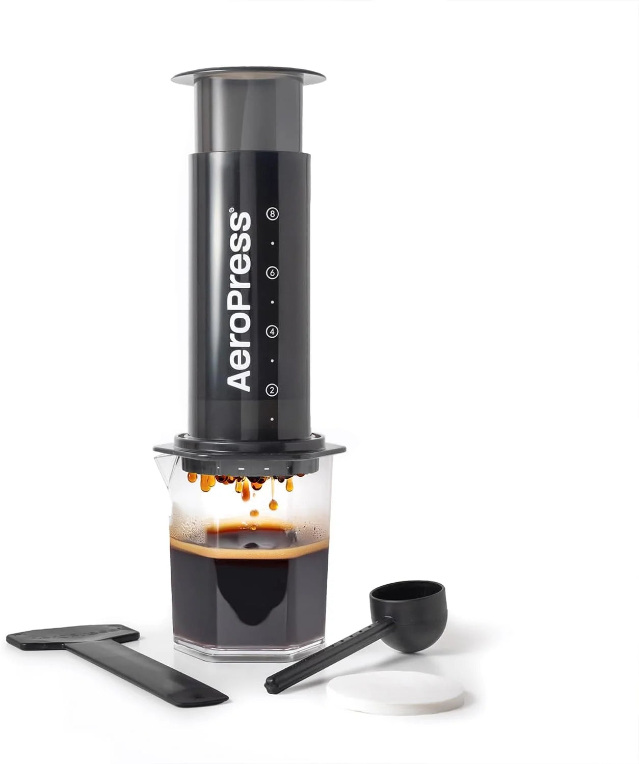 New Arrivals Original XL Coffee Press, All-in-One Large French Press, 2 Min Brew for Less Bitterness