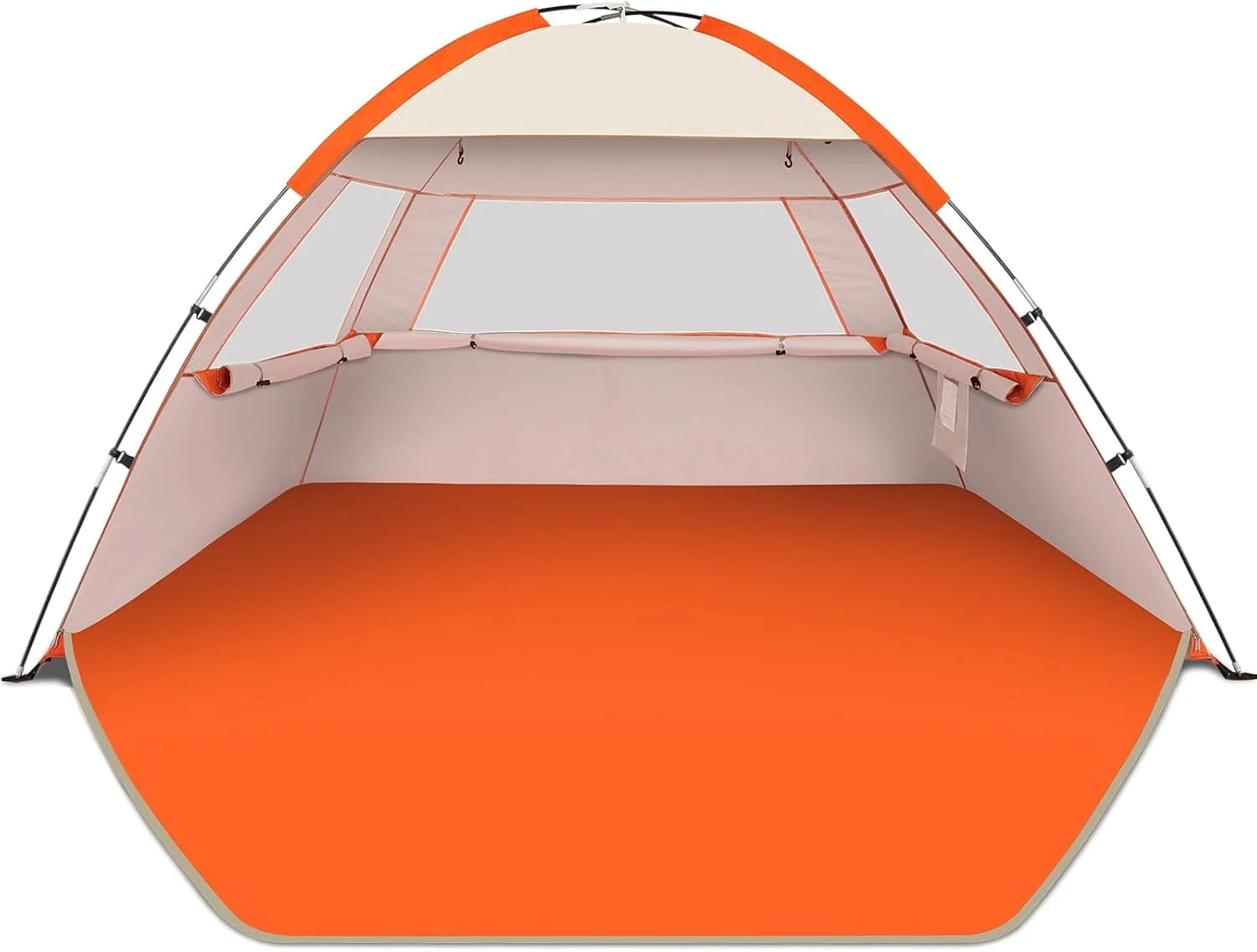 Gorich Beach Tent Sun Shelter for 3/4/6/8/10 Person with UPF 50锛?UV Protection, Lightweight & Easy Setup Beach Shade bifanuoyard - Image 17