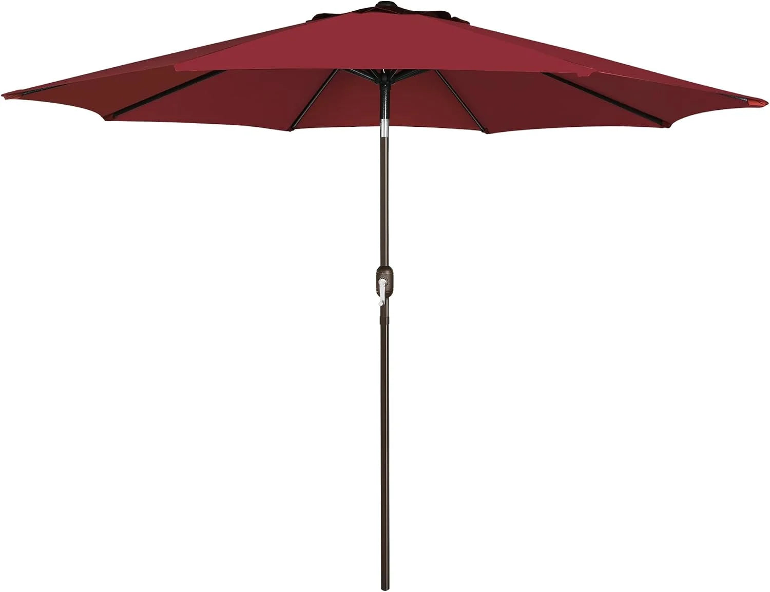 Blissun 9′ Outdoor Patio Umbrella, Outdoor Table Umbrella, Yard Umbrella, Market Umbrella with 8 Sturdy Ribs - Image 15
