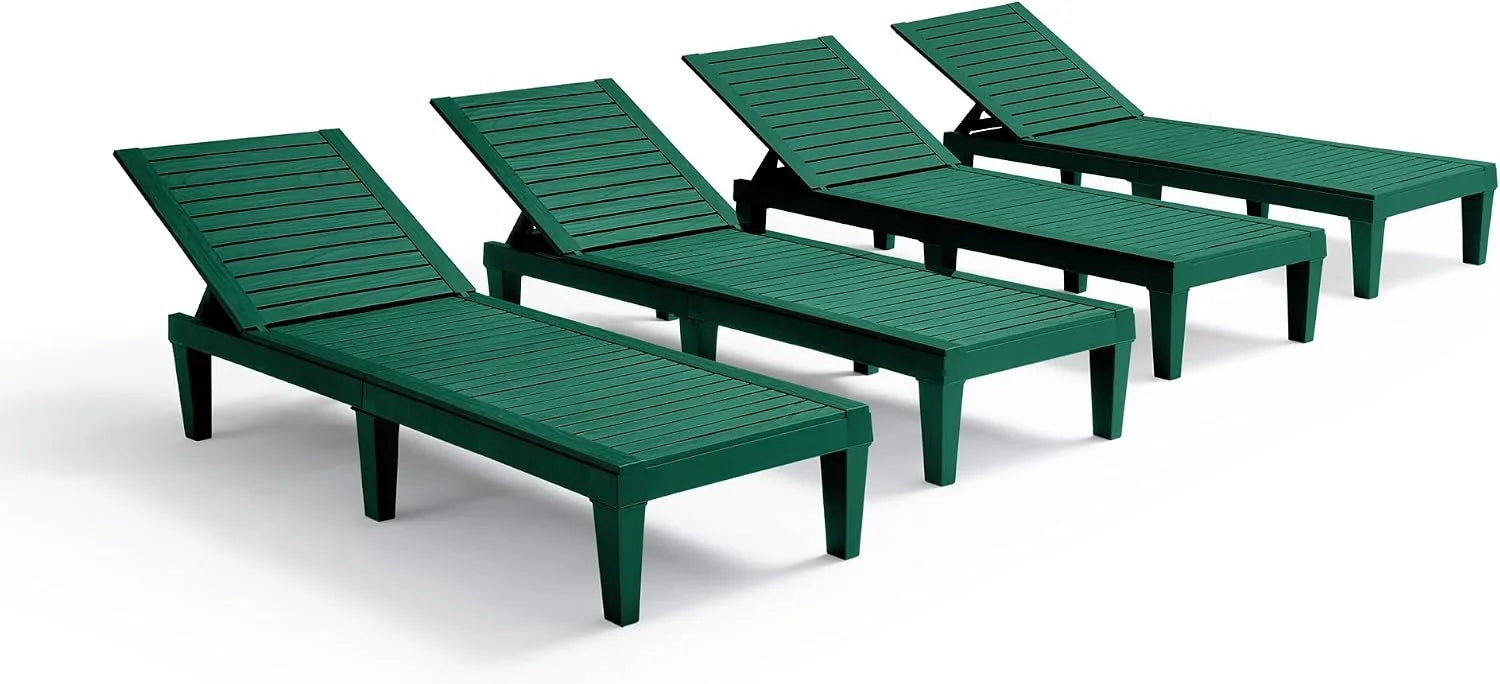 Nestl Lounge Chair Outdoor, Tanning Chair, Chaise Lounge Outdoor Set of 2, 5 Adjustable Positions bifanuoyard - Image 30