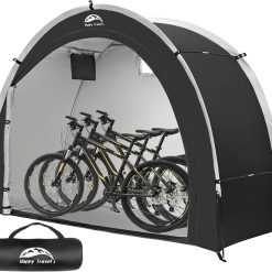Alternative view of New Arrivals Happy Travel Outdoor Waterproof Bike Storage Tent Shed for 2/3/4/6/8 Bikes