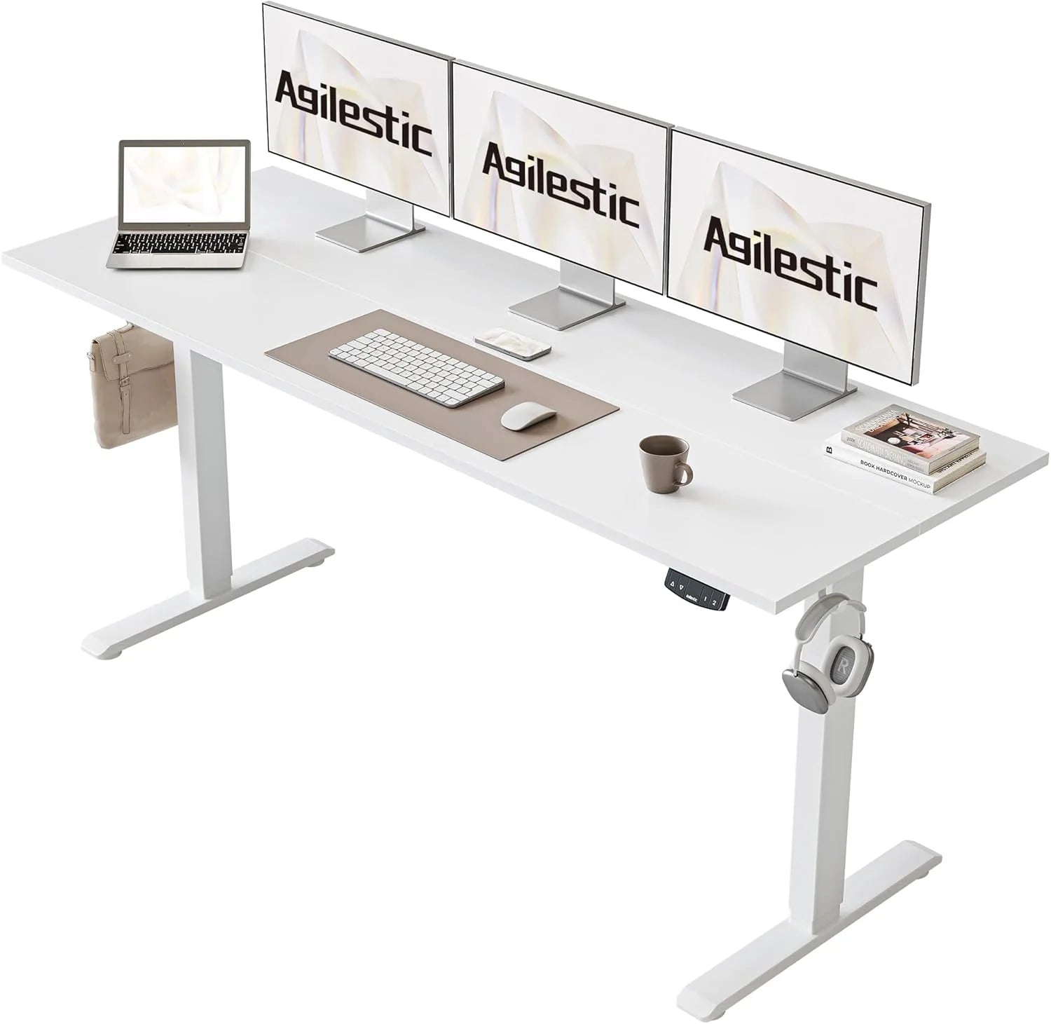 New Arrivals Electric Standing Desk, 48 x 24 Inches Height Adjustable Desk - Image 36
