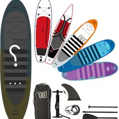 Alternative view of Bifanuo Inflatable Stand Up Paddle Board with SUP Accessories & Backpack. Paddle Boards for Adults. Non-Slip Deck