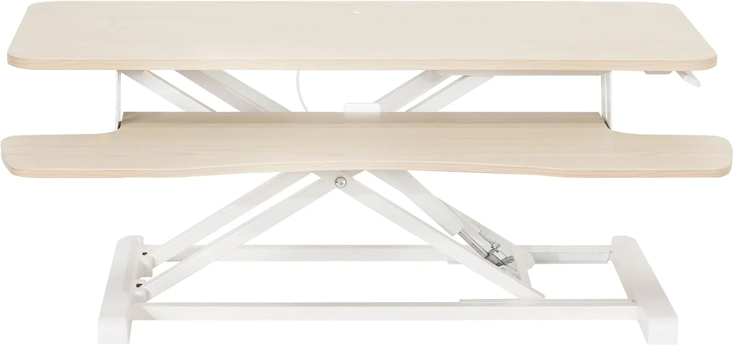 New Arrivals 32 inch Desk Converter, K Series, Height Adjustable Sit to Stand Riser, DESK-V000K - Image 22