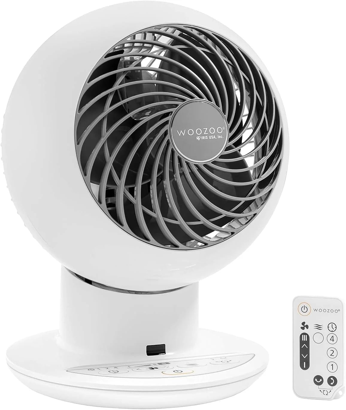 USA WOOZOO Air Circulator Fan with Remote, Oscillating, 5 Speeds, 82ft Max Air Distance