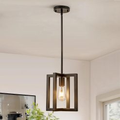Alternative view of New Arrivals 6-Light Gold Pendant Light, Modern Farmhouse Dining Room Light Fixtures Over Table