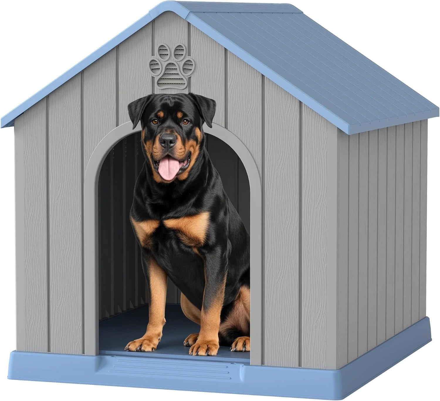 Bifanuo Dog House Outdoor Indoor for Small Dogs – Plastic Pet Shelter - Image 2