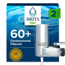New Arrivals Faucet Mount Water Filter System, Includes 2 Filters, Chrome " For Home Projects