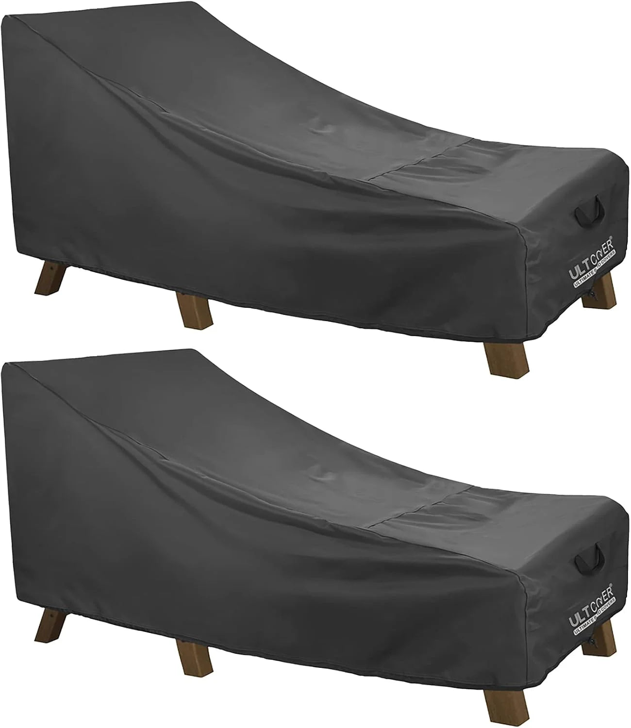 New Arrivals Outdoor Chaise Lounge Cover 2 Pack, 84L x 32W x 32H - Image 3