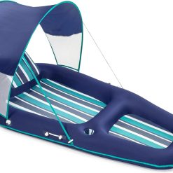 Alternative view of Aqua Luxury Water Pool Lounge, Extra Large, Inflatable Pool Floats for Adults with Headrest bifanuoyard