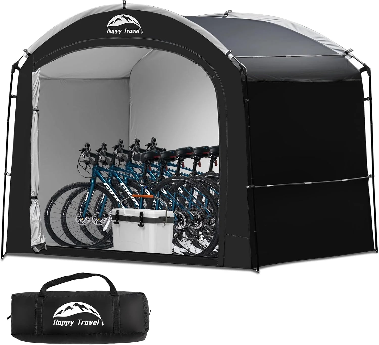 New Arrivals Travel Bike Storage Shed Tent, Waterproof Portable Bicycle Cover Shed - Image 3