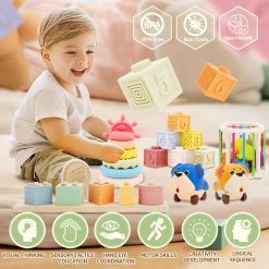 Alternative view of New Arrivals Premium Baby Toys for 6-18 Months, 8 in 1 Montessori Toys Set, Educational Learning Toys for Toddlers 1-3 " For Home Projects
