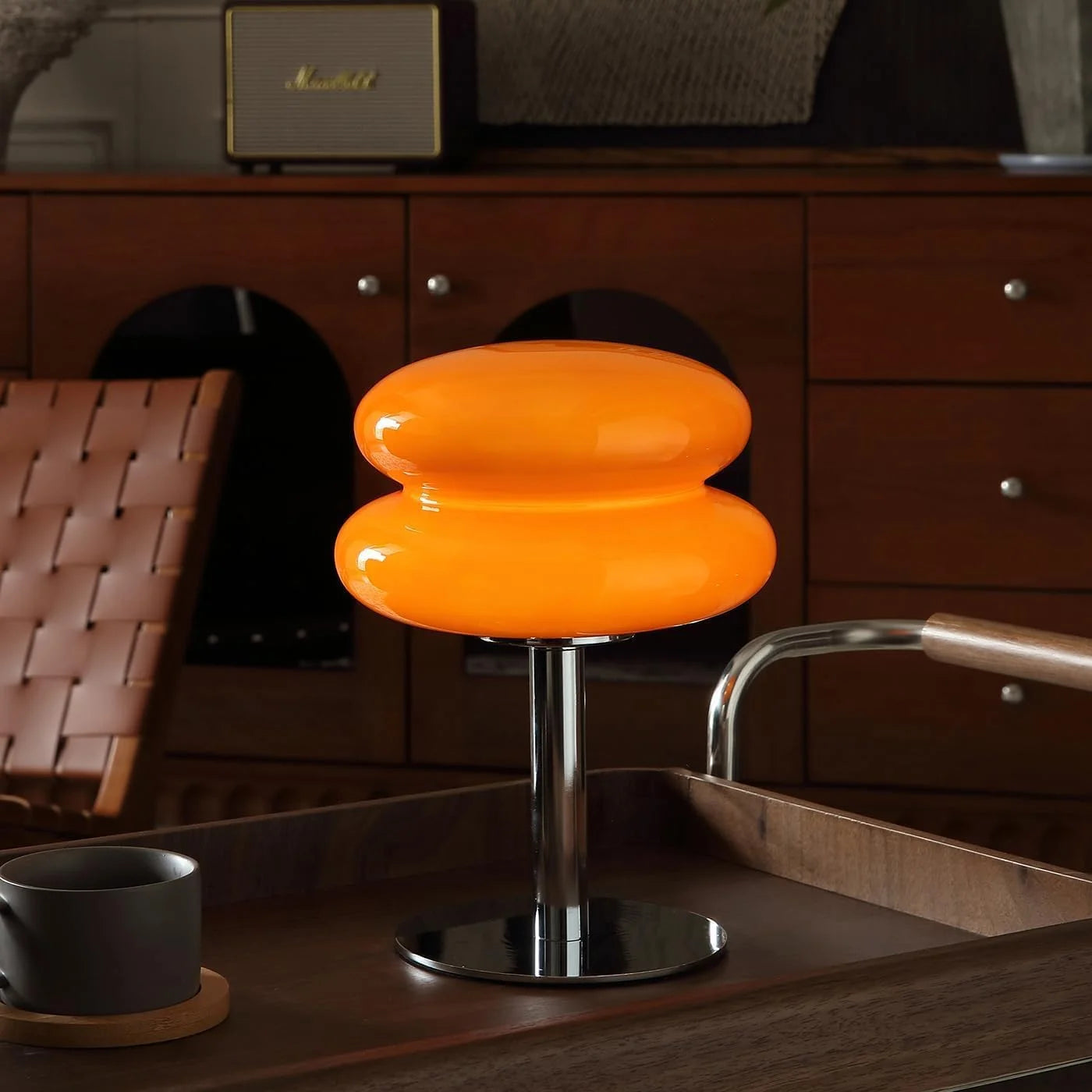 Mushroom Lamp Table Lamp for Night Stands, Dimmable, Mid Century Modern Desk Lamps for Bedroom - Image 2