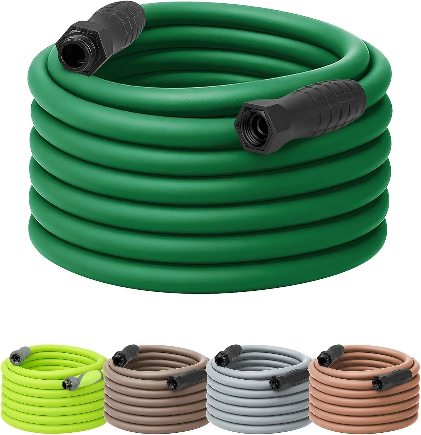 New Arrivals Garden Hose 5/8 in. x 100 ft., Lightweight All-Weather Water Hose, Durable and Flexible, Leak-Free Connections - Image 34