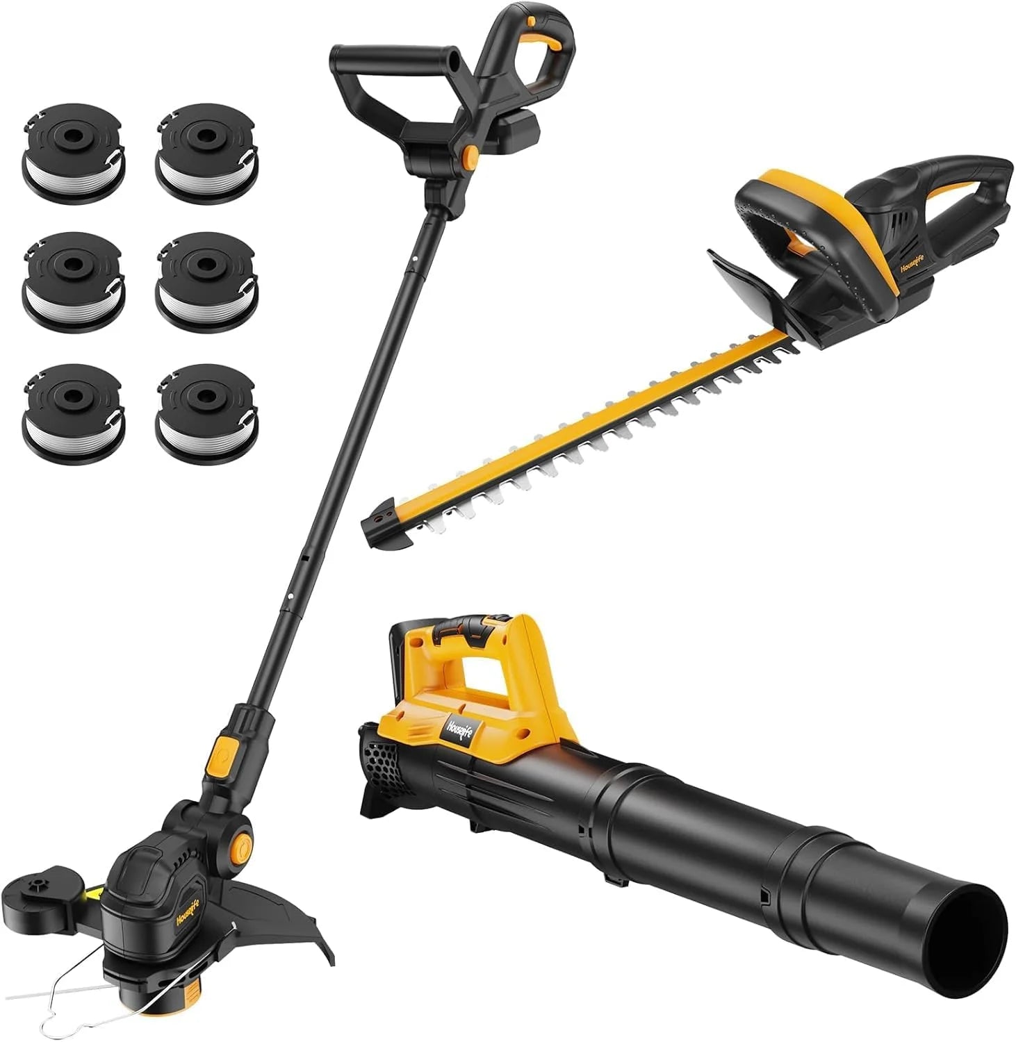 Weed Eater & Leaf Blower Combo Compatible with Dewalt 20V Battery