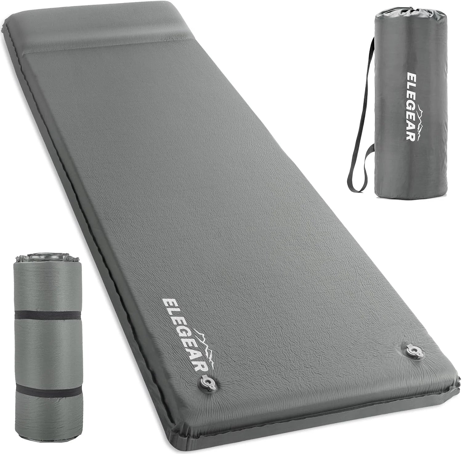 CumbreX™ Self Inflating Sleeping Pad, 3.15 Ultra-Thick Memory Foam Camping Pad with Pillow Fast Inflating in 20s - Image 8