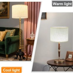 Alternative view of New Arrivals Linen Lamp Shades Set of 2