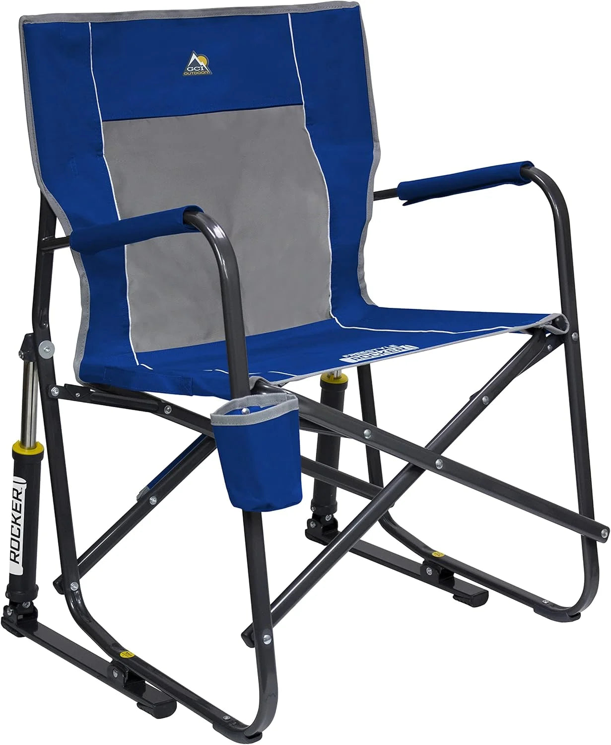 New Arrivals Outdoor Freestyle Rocker Camping Chair " Black - Image 18