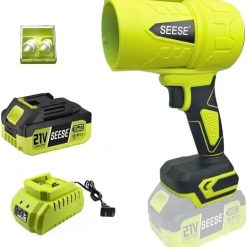 New Arrivals Turbo Jet Leaf Blower: Cordless Leaf Blower for Yard Leaves