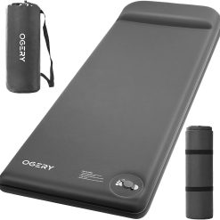 Alternative view of New Arrivals Self-Inflating Sleeping Pad with Built-in Foot Pump, 3 Memory Camping Mattress Pad, Quiet & 9.5 R-Value Insulated