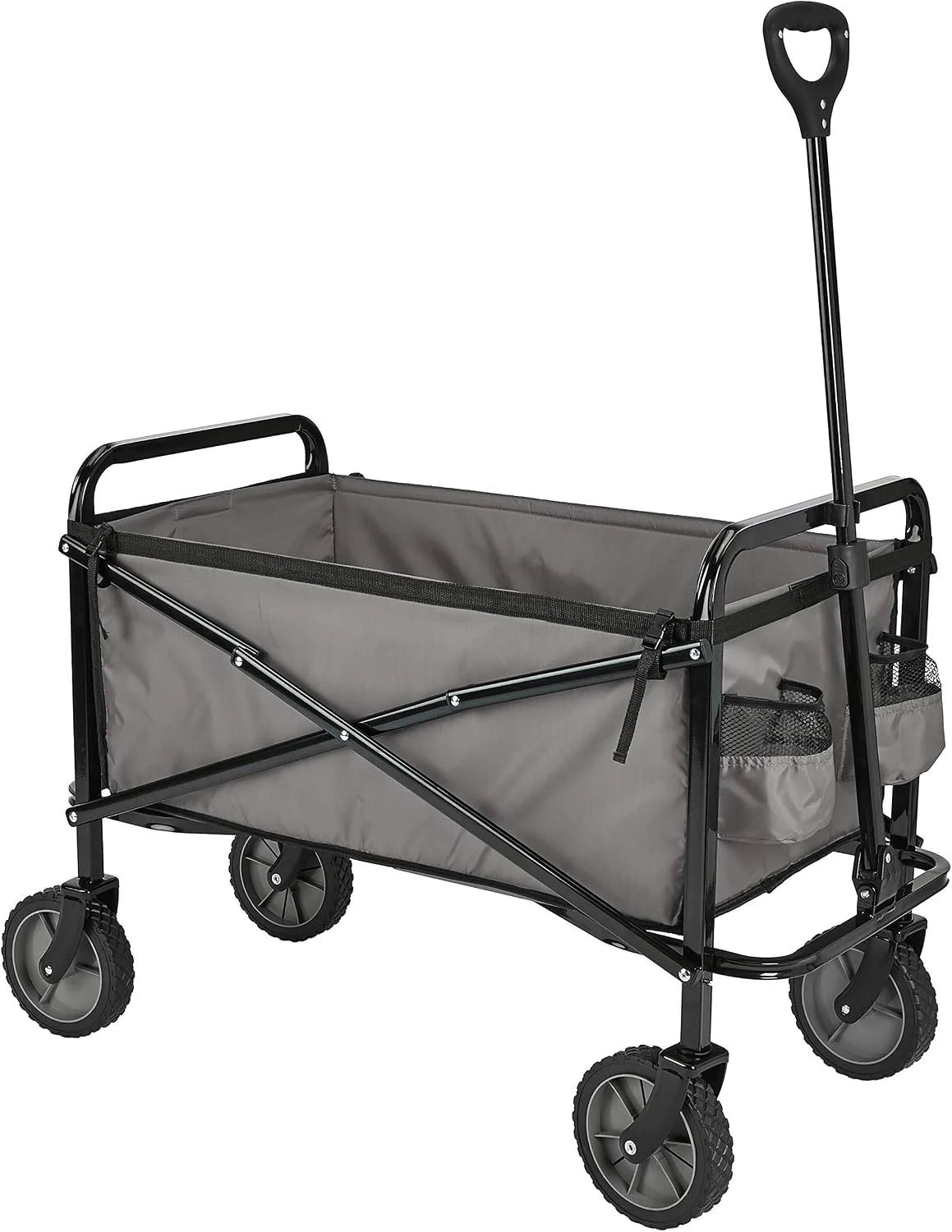 New Arrivals Collapsible Heavy Duty Utility Wagon for Outdoor Sports, Camping, Garden, and Shopping - Image 3