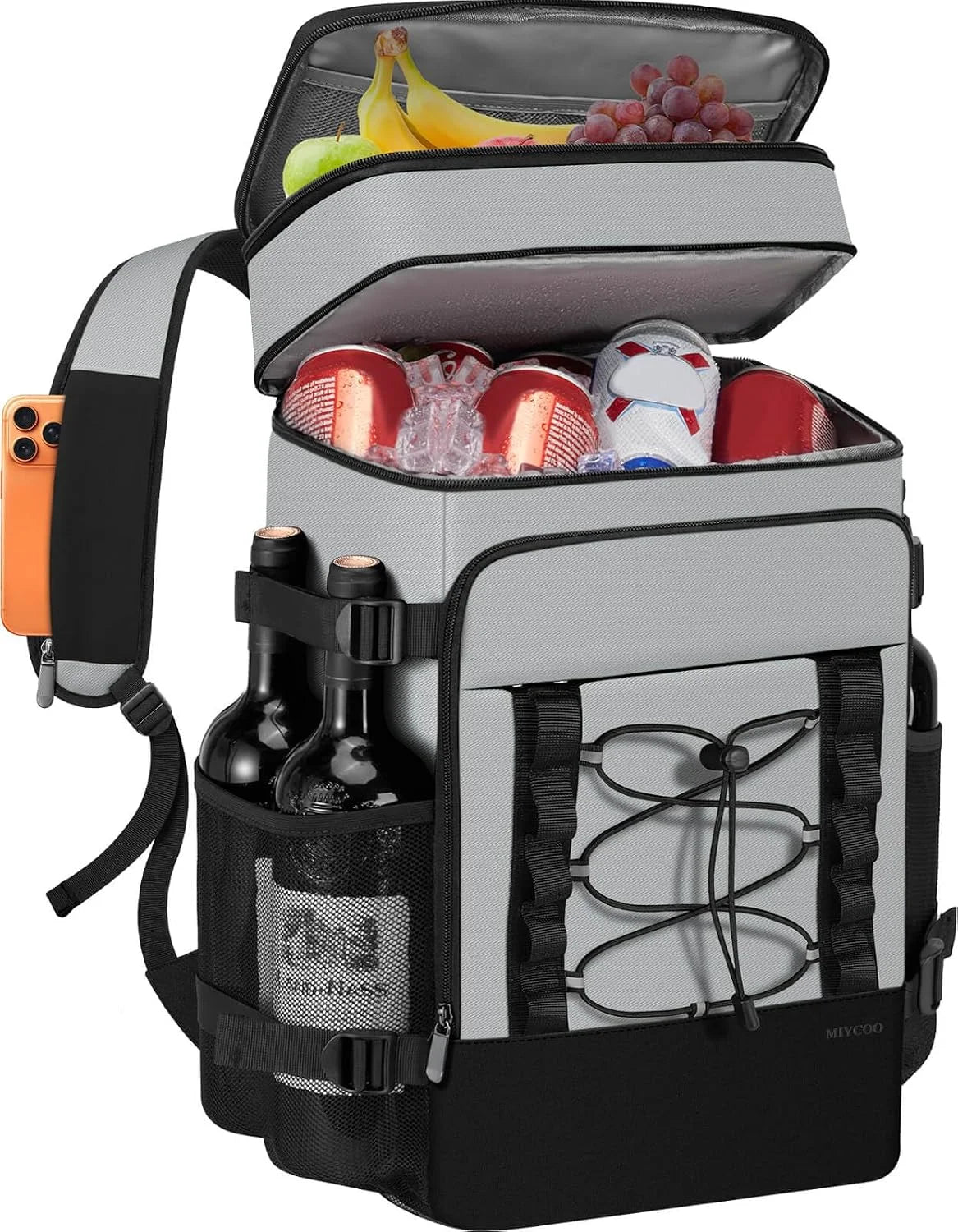 New Arrivals MIYCOO Cooler Backpack " 40 Cans Insulated Backpack Cooler for Men Women - Image 3