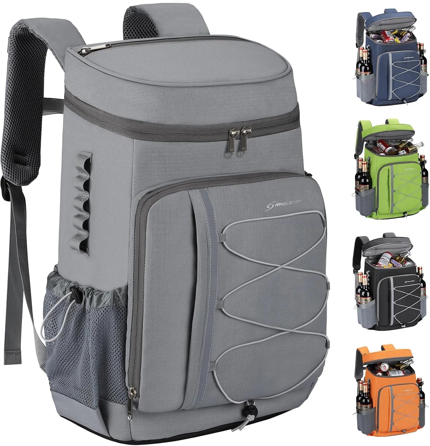 Maelstrom 35/50Can Insulated Cooler Backpack, Leakproof Soft Lunch Ice Bag - Image 4