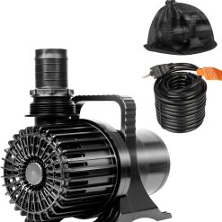 New Arrivals WATER 1800 GPH 100W IPX8 Submersible Small Pond Waterfall Pump, 32.8FT long power cord