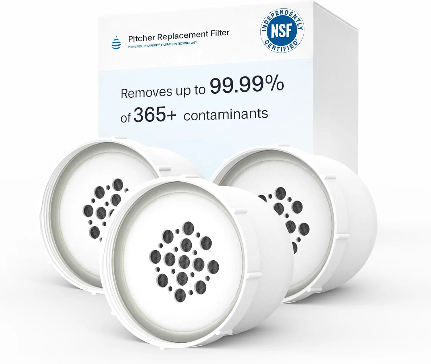 New Arrivals Filtered Water Filter Pitcher Replacement, Pitcher Filters, 1 Count " For Home Projects - Image 2