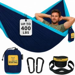 New Arrivals Owl Outfitters Camping Hammock " up to 500lbs Portable Hammock with Tree Straps " Travel, Backpacking