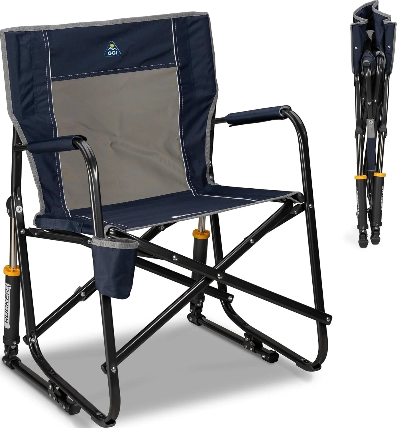 New Arrivals GCI Outdoor Freestyle Rocker Camping Chair " Cinnamon